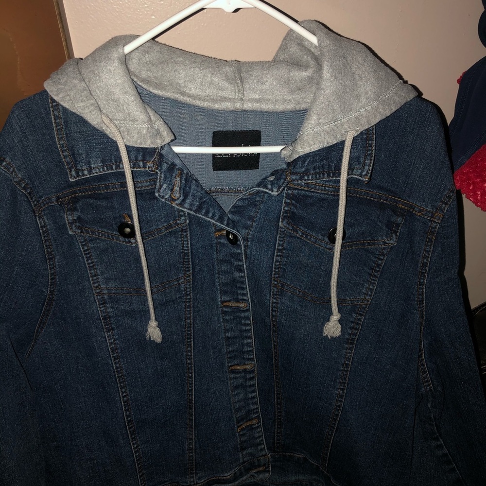Jean Hooded Jacket